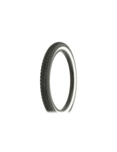 Tire 20 x 2.125 Black/White Side Wall HF-133.